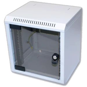 10" rack jednodílný 6U/260 TRITON šedý dveře sklo