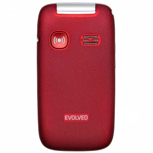 EVOLVEO EasyPhone FS, vyklápěcí telefon 2.8" pro seniory s nabíjecím stojánkem (červená barva) - obrázek 9