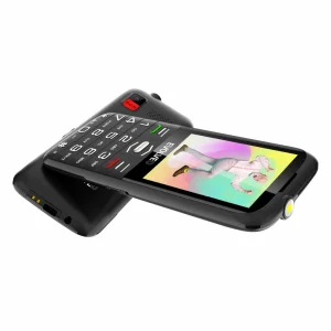 EVOLVEO EasyPhone FS, vyklápěcí telefon 2.8" pro seniory s nabíjecím stojánkem (černá barva) - obrázek 9