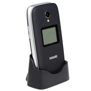 EVOLVEO EasyPhone FS, vyklápěcí telefon 2.8" pro seniory s nabíjecím stojánkem (černá barva) - obrázek 18