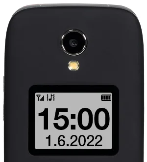 EVOLVEO EasyPhone FS, vyklápěcí telefon 2.8" pro seniory s nabíjecím stojánkem (černá barva) - obrázek 24