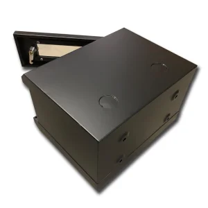 10" rack jednodílný 4U/280 DATACOM černý Skl.dv. - obrázek 3