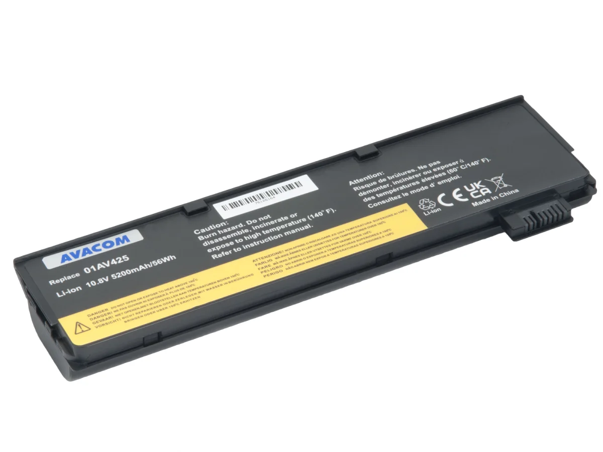 Baterie Lenovo ThinkPad T470/T480/T570/T580 10,8V 5200mAh (AVACOM)