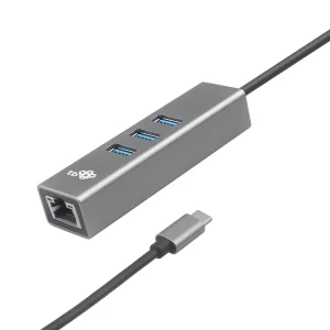 TB TOUCH USB-C dokovací adaptér RJ45 + 3x USB 1000Mb/s - obrázek 2