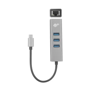 TB TOUCH USB-C dokovací adaptér RJ45 + 3x USB 1000Mb/s - obrázek 3