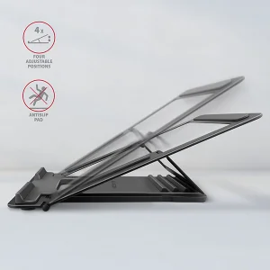 AXAGON STND-L stojan pro notebooky 10"-17,3" šedý - obrázek 6