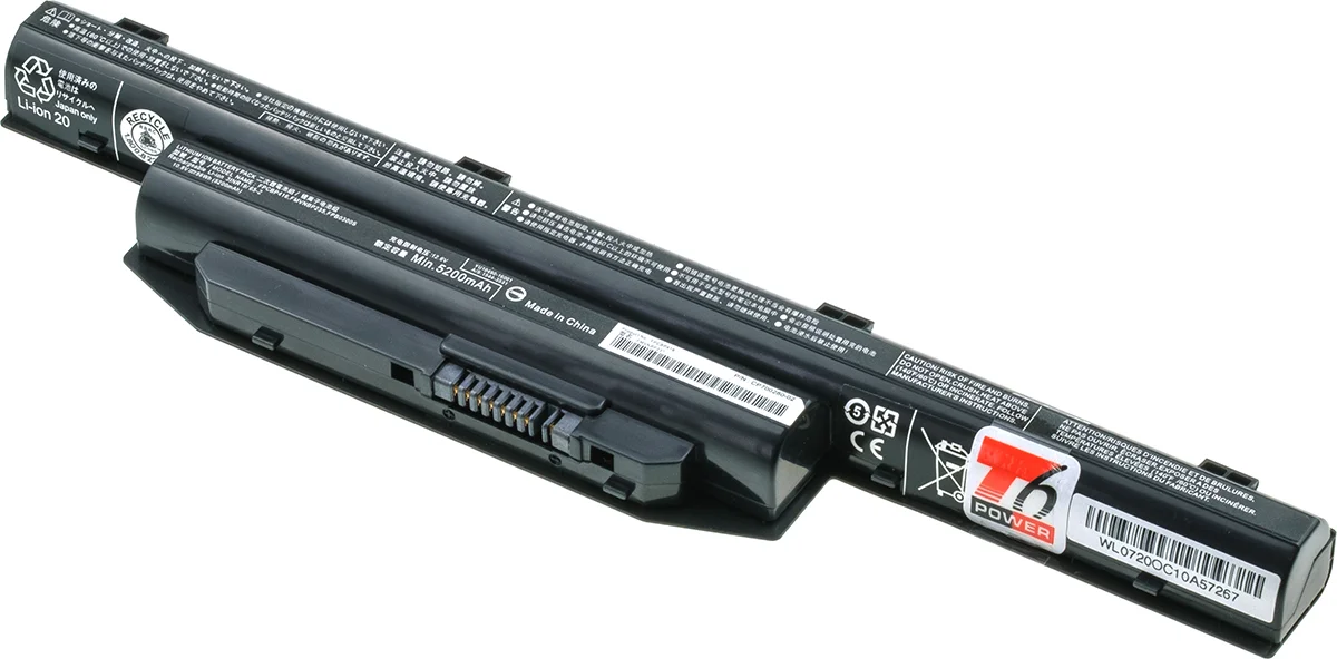 Baterie Fujitsu LifeBook A555 56Wh 5200mAh (T6 Power)