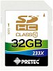 Pretec 32 GB SDHC class 10 ( 31MB/s, 11MB/s )