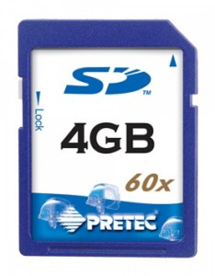 Pretec SecureDigital 60x - 4GB