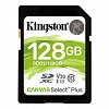 128GB SDXC Kingston Canvas Select Plus U3 V30 CL10 100MB/s