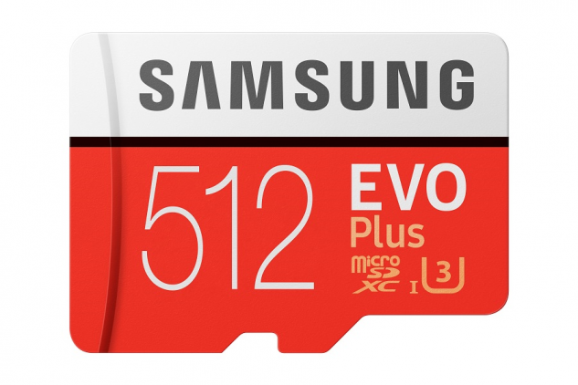 Micro SDXC 512GB Samsung EVO Plus + SD adaptér