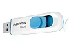 16GB USB ADATA C008  bílo/modrá (potisk)