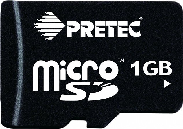 Pretec Industrial microSDHC Card 1GB, -40°C/+85°C