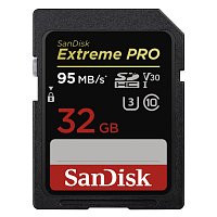 SanDisk Extreme Pro SDHC 32GB 95MB/s V30 UHS-I U3