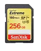 SanDisk Extreme SDXC 256GB 150MB/s V30 UHS-I U3