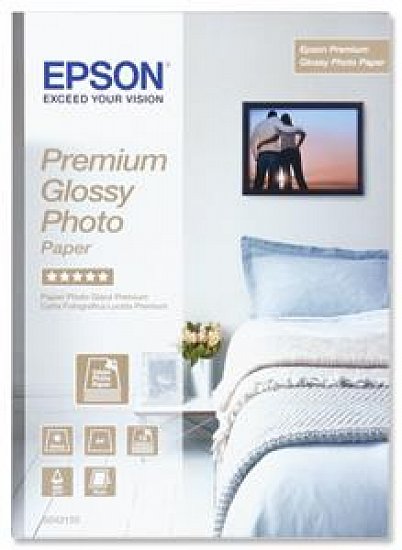 EPSON Premium Glossy Photo Paper A4 15 listů