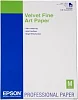 Velvet Fine Art Paper, DIN A2, 260g/m?, 25 listů