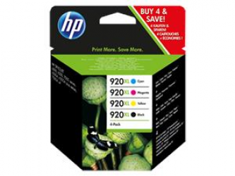 HP 920 XL - Combo pack BK/C/M/Y