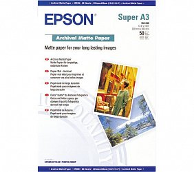 EPSON A3+, Archival Matte Paper (50listů)