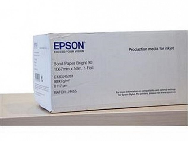 EPSON Bond Paper Bright 90, 1067mm x 50m