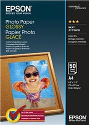EPSON Photo Paper Glossy A4 50 listů