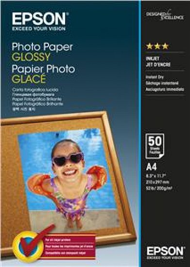 EPSON Photo Paper Glossy A4 50 listů