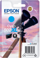 EPSON singlepack,Cyan 502XL,Ink,XL