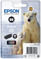 Epson Singlepack Photo Black 26 Claria Premium Ink