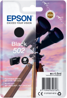 EPSON singlepack,Black 502,Ink,standard