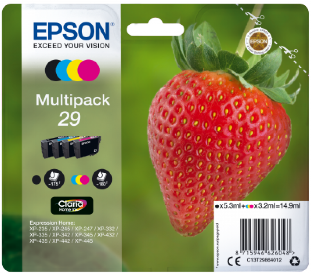 Epson Multipack 4-colours 29 Claria Home Ink