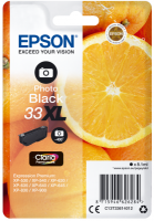 Epson Singlepack Photo Black 33XL Claria Prem. Ink