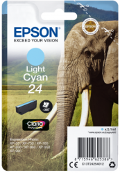 Epson Singlepack Light Cyan 24 Claria Photo HD Ink