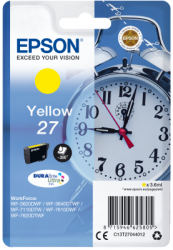 Epson Singlepack Yellow 27 DURABrite Ultra Ink