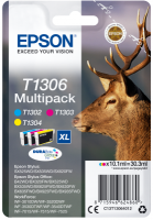 Epson Multipack 3-colours T1306 DURABrite UltraInk