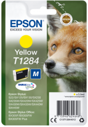 Yellow Ink Cartridge  (T1284)