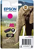 Epson Singlepack Magenta 24XL Claria Photo HD Ink