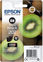 EPSON ink Fotočerná 202 Premium - singlepack, 4,1ml, 400s, standard