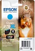 Epson Singlepack Cyan 378 XL Claria Photo HD Ink