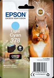 Epson Singlepack LightCyan 378 Claria Photo HD Ink