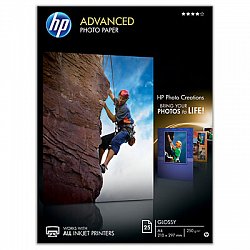HP Advanced Photo Paper,  lesk, 25 listů A4