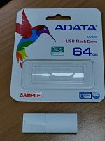 64GB ADATA UV220 USB white/gray