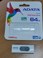 64GB ADATA UV220 USB white/gray