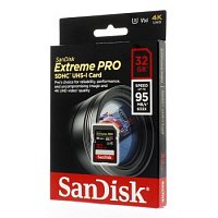 SanDisk Extreme Pro SDHC 32GB 95MB/s V30 UHS-I U3