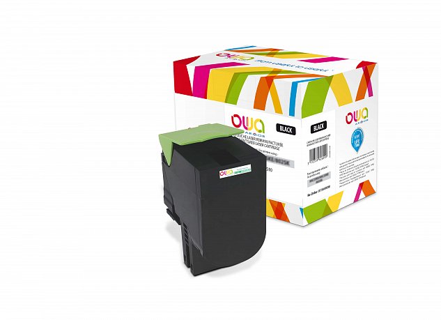 OWA Armor toner pro LEXMARK 70C2HK0, černá/black