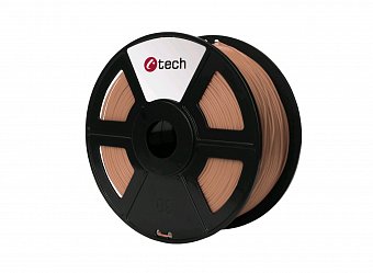 Tisková struna (filament) C-TECH, PLA, 1,75mm, 1kg, měděná