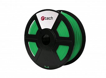 Tisková struna (filament) C-TECH, PLA, 1,75mm, 1kg, zelená