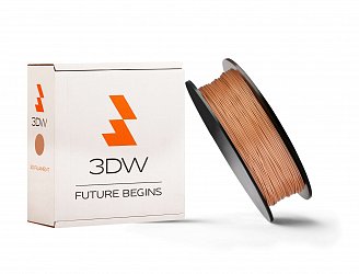 3DW - ABS filament 1,75mm bronzová, 1kg, tisk 200-230°C