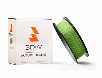 3DW - ABS filament 1,75mm fluozelen, 0,5kg,tisk220-250°C