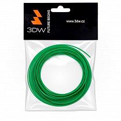 3DW - ABS filament 1,75mm zelená, 10m, tisk 220-250°C