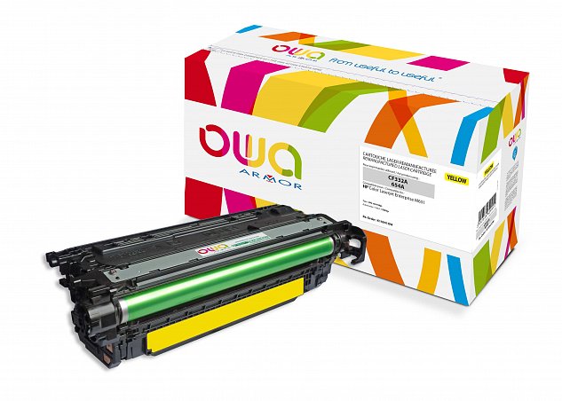 OWA Armor toner pro HP CF332A,žlutý,15000st.